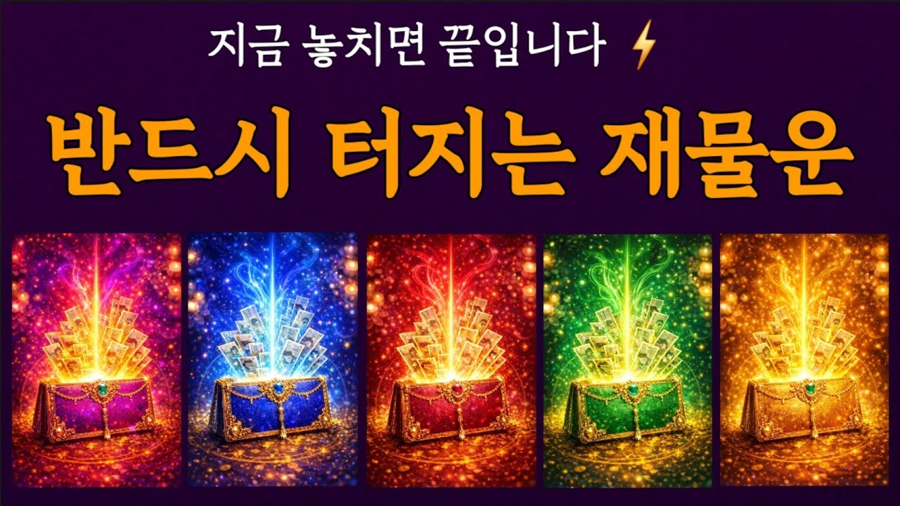 [타로] 지금 놓치면 끝⚡ 반드시 터지는 횡재수💰🔥 당신에게 들어오는 큰돈의 흐름 공개 #횡재수 #재물운 #대박운 #금전운 #타로리딩 #현바다
