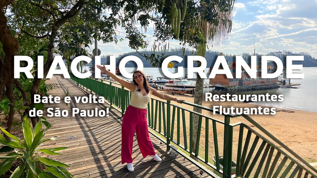 Dica de bate e volta de São Paulo | Riacho Grande, clima de praia e restaurantes flutuantes
