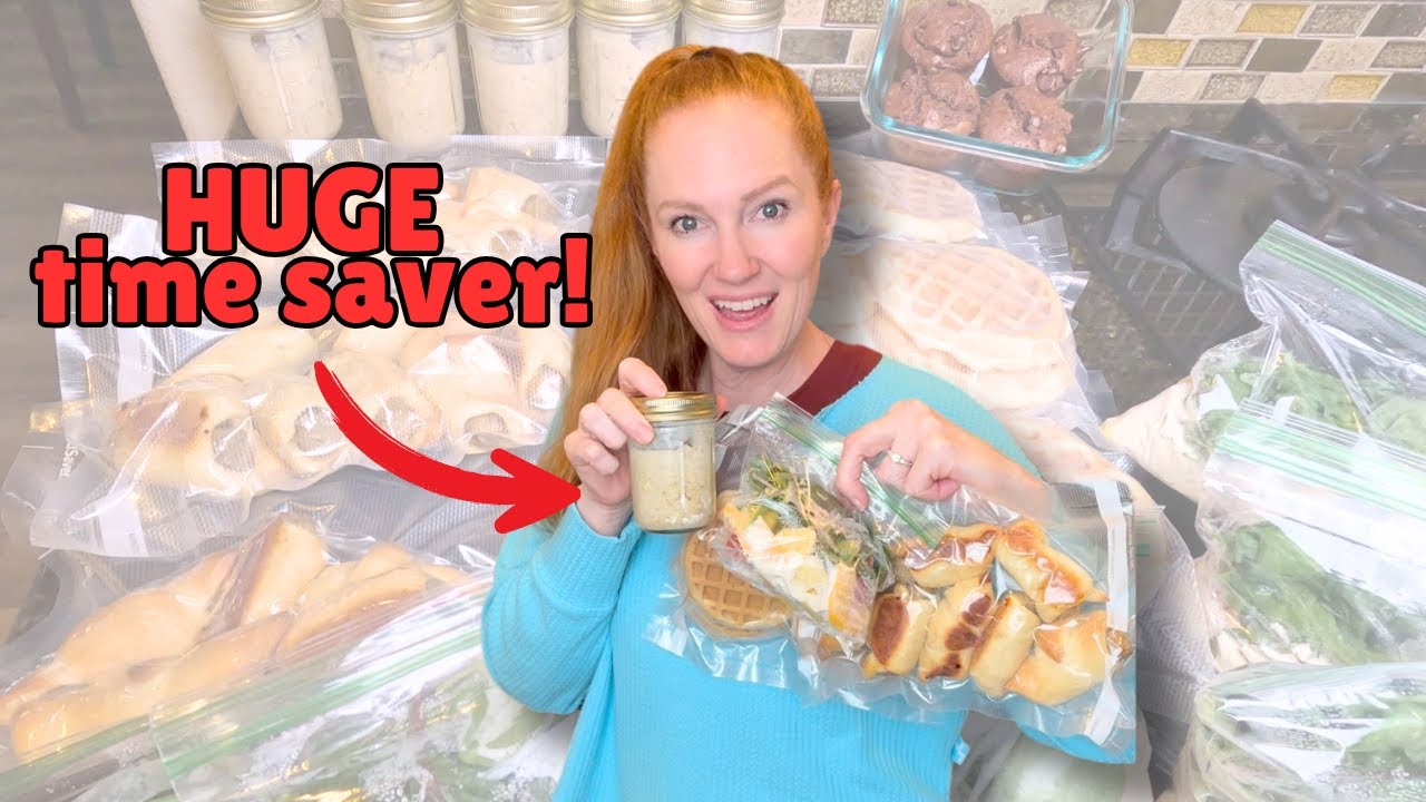 Huge From Scratch Freezer Meal Day! It was NEEDED