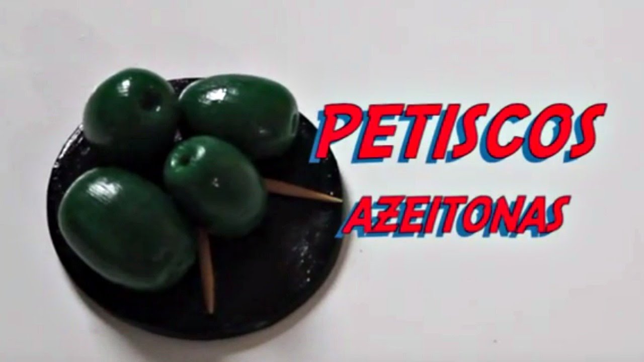 🎬COMO FAZER 👩‍🎨AZEITONAS DE PETISCOS 🎨TUTORIAL PASSO A PASSO 🖌️DIY❤️