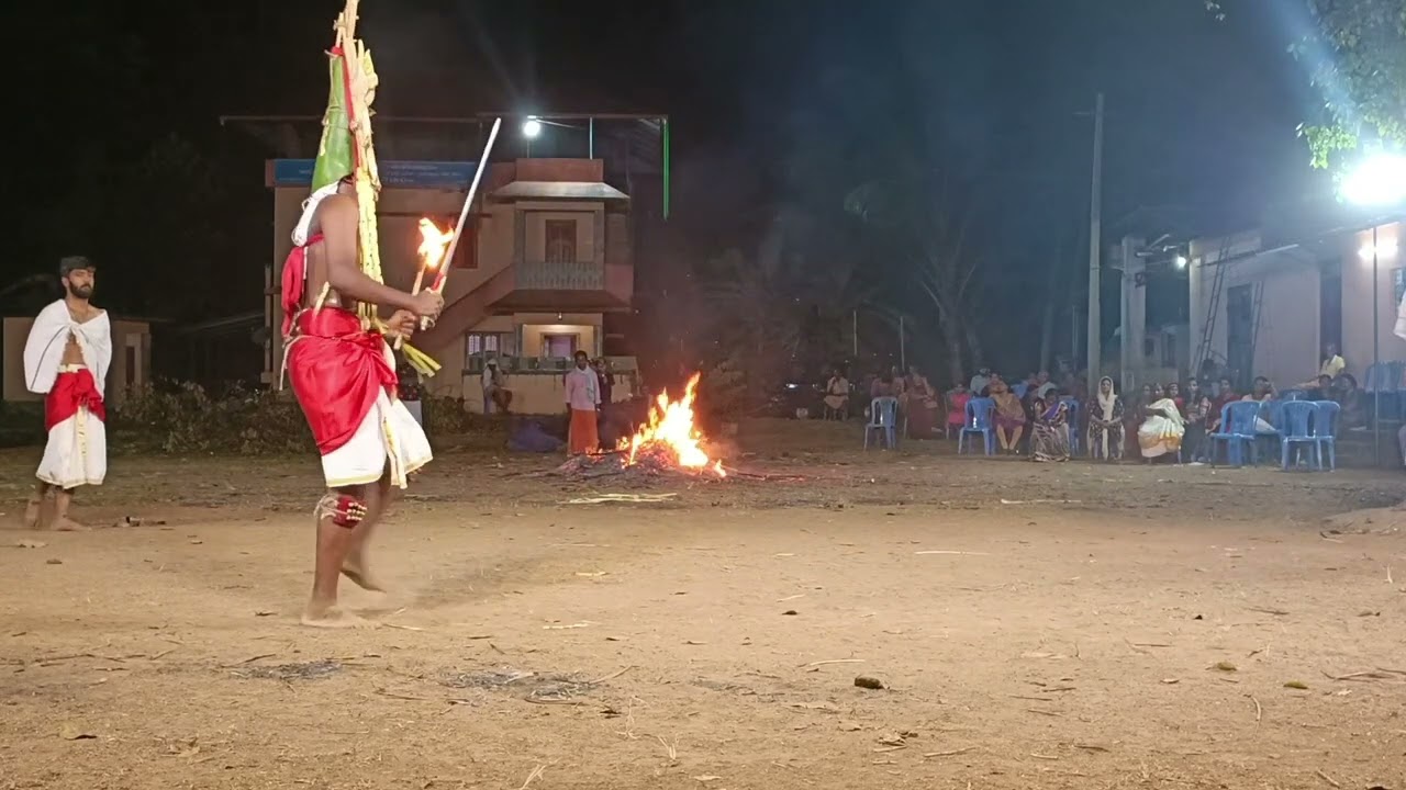 porittikavu padayani,,, kalankolam,,, sachin