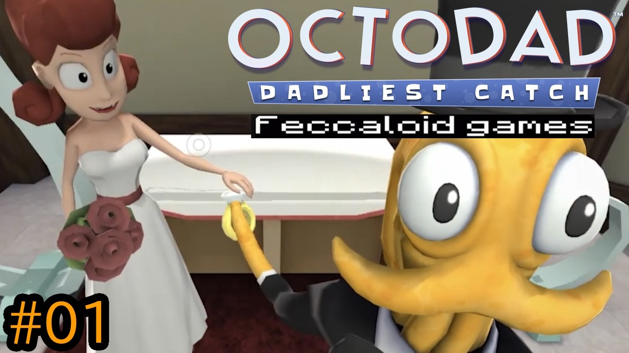 Silva tenta se concentrar no jogo de pai. - Octodad 01