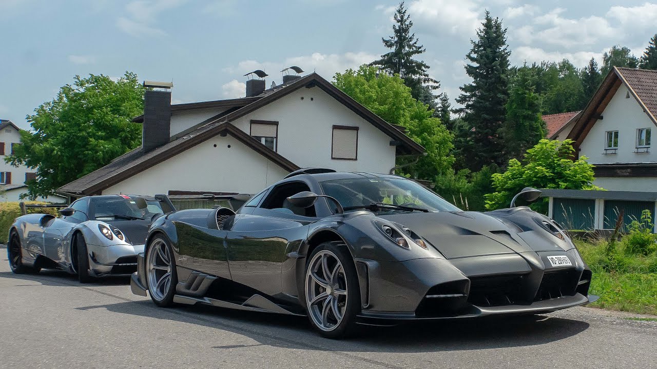 Pagani Imola, Pagani Huayra BC, 2x Bugatti Chiron - 4 Hypercars worth 15 Million Euros!