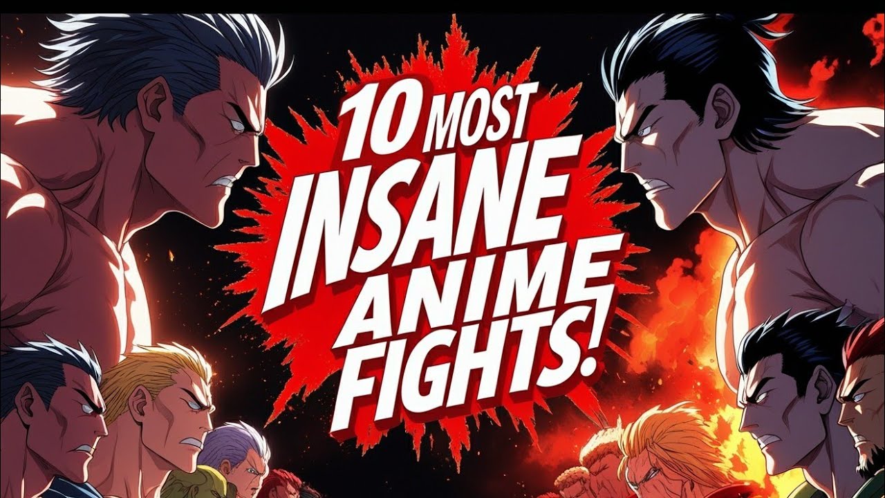 Top 10 Most Insane Anime Fights of All Time (so far)