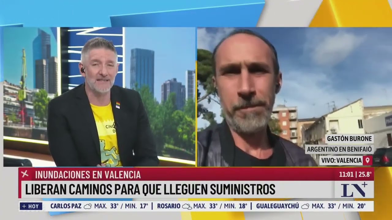 Inundaciones en Valencia: toda la región de Valencia se encuentra en alerta