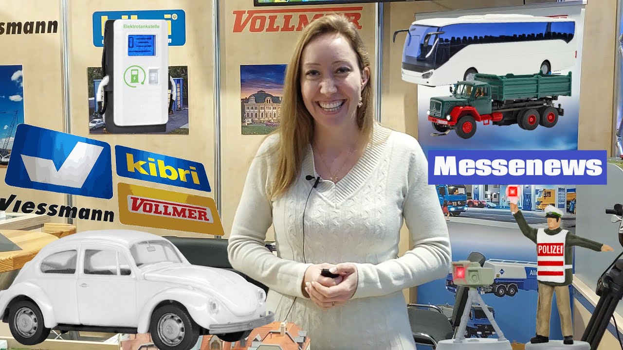 Neuheiten 2024 - Viessmann Kibri Vollmer - VW Käfer, Blitzer, CarMotion