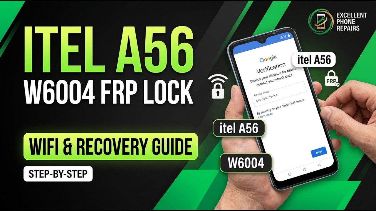 how to bypass itel A56 W6004 wifi frp bypass