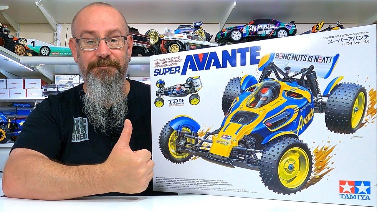 Tamiya Super Avante - On The New TD4 Chassis - Unboxing | Thanks To The RC ELF!