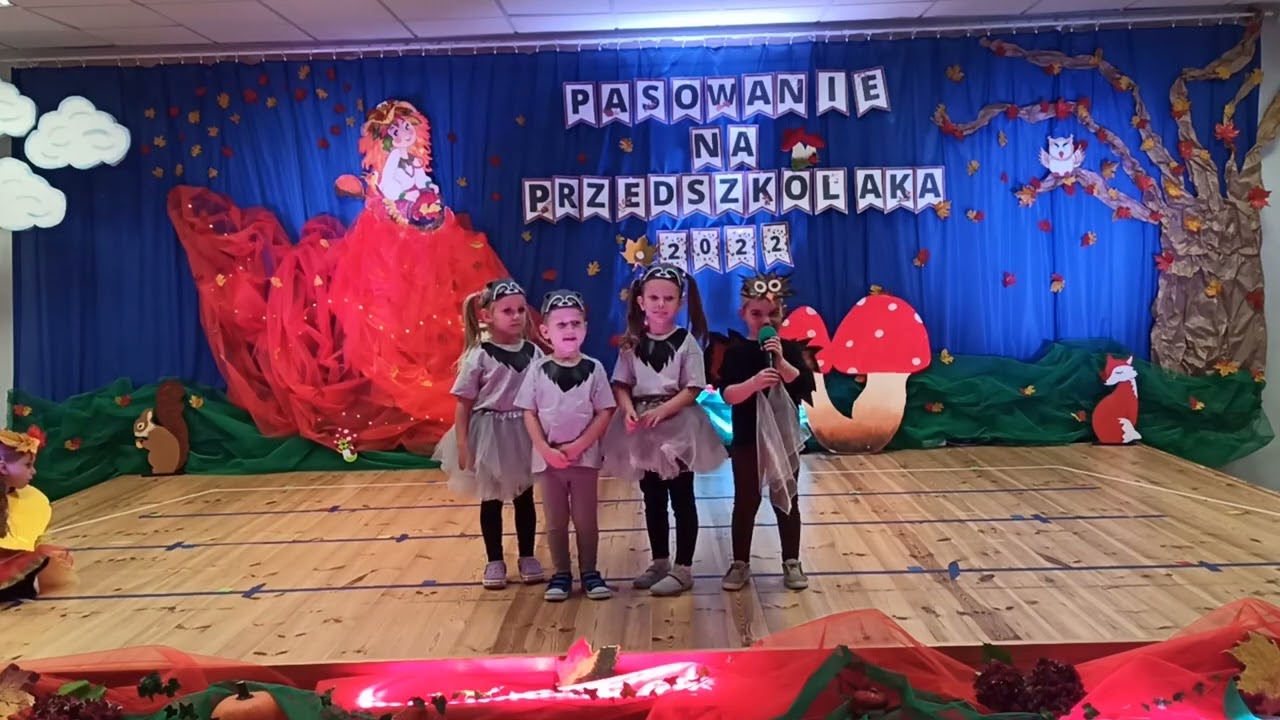 Koncert Jesienny - Pasowanie na Przedszkolaka 2022