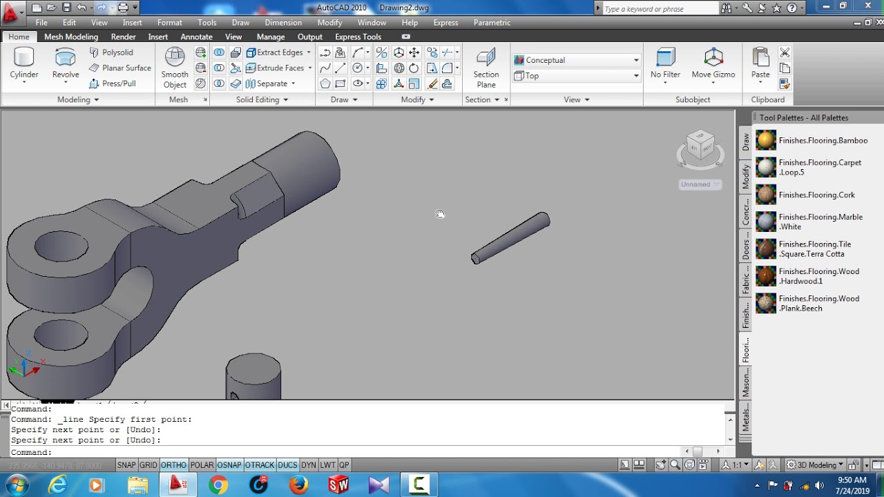 PIN,COLLAR,TAPER PIN WITH ASSEMBLY
