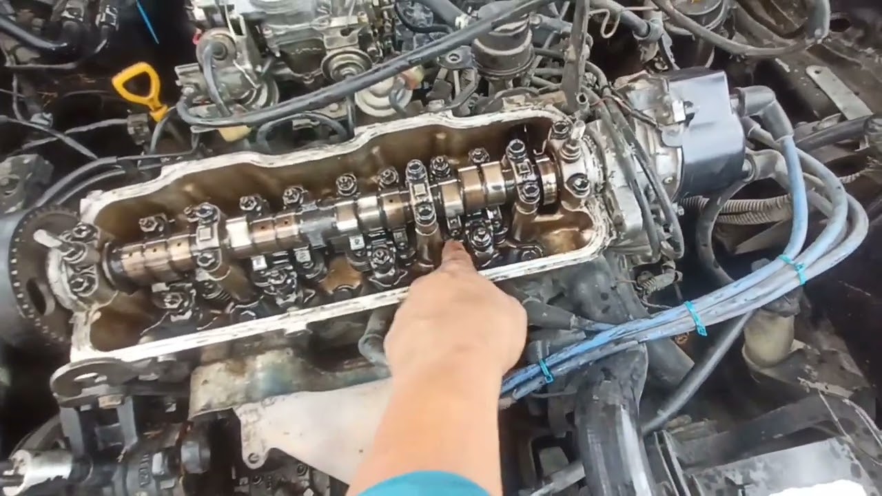 valve clearance for Toyota 2e engine...cold settings intake 0.15mm exhaust 0.25mm