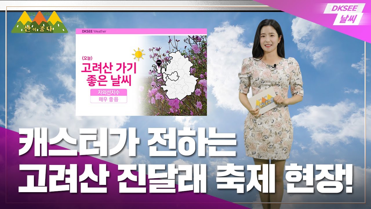 캐스터 다경씨가 전해주는 생생한 고려산 진달래 축제 현장 같이 보러갈까요? 🌺 [평일 여행 산이 좋다 강화도편 ep.1]