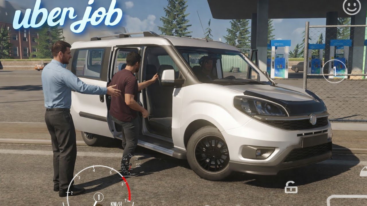 Car Parking Multiplayer 2 🚗 CPM2 🚗 Fiat doblò Uber, Stickshift driving 