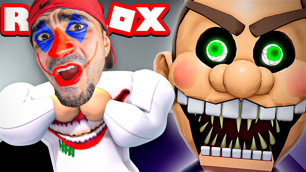 انا شرطي في محل العاب مسكون في روبلوكس - ROBLOX