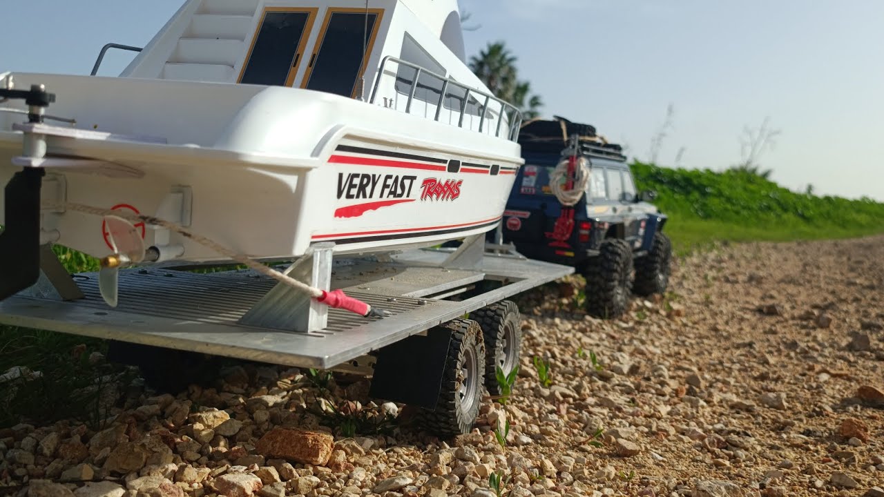 First departure on the Heng long yacht Rc