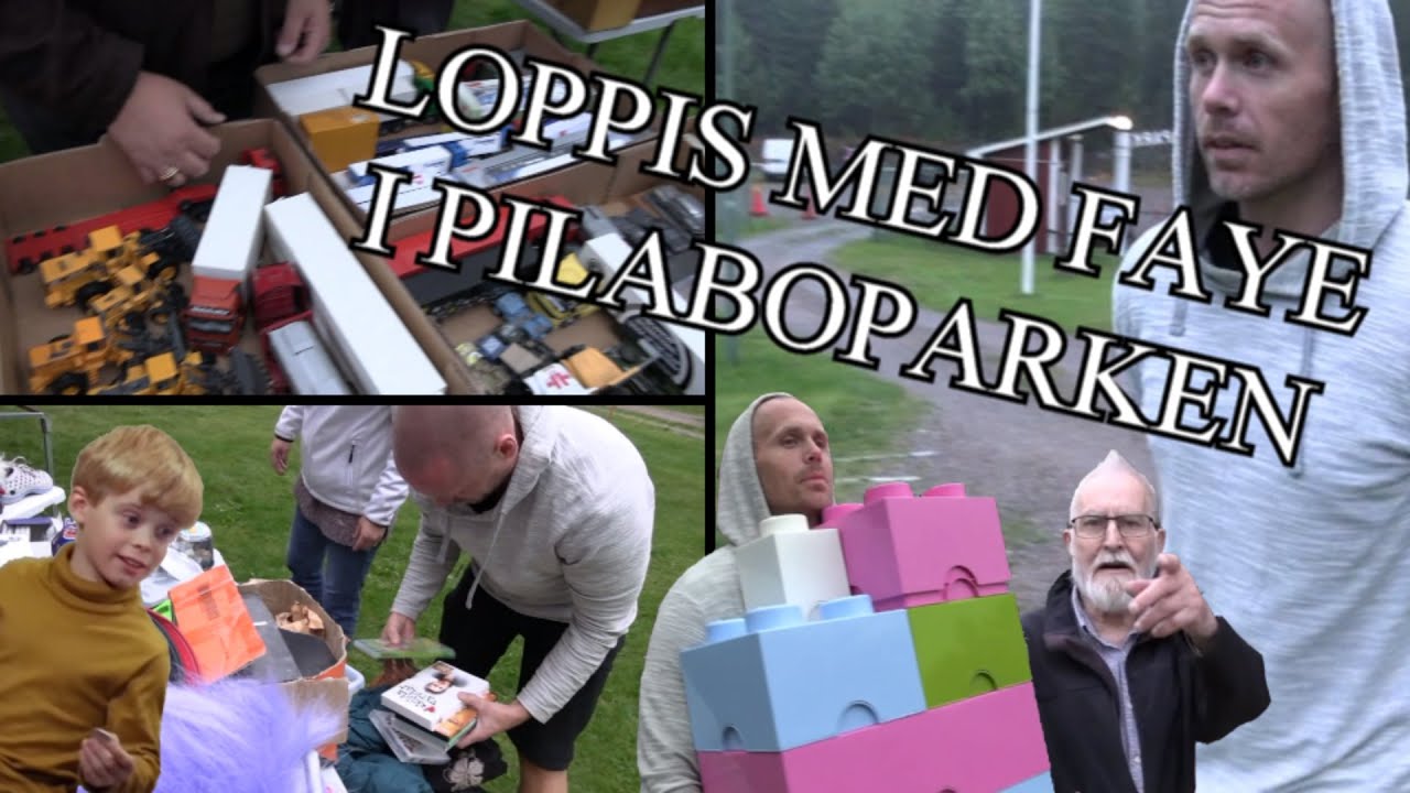 Loppis med Faye i Pilaboparken