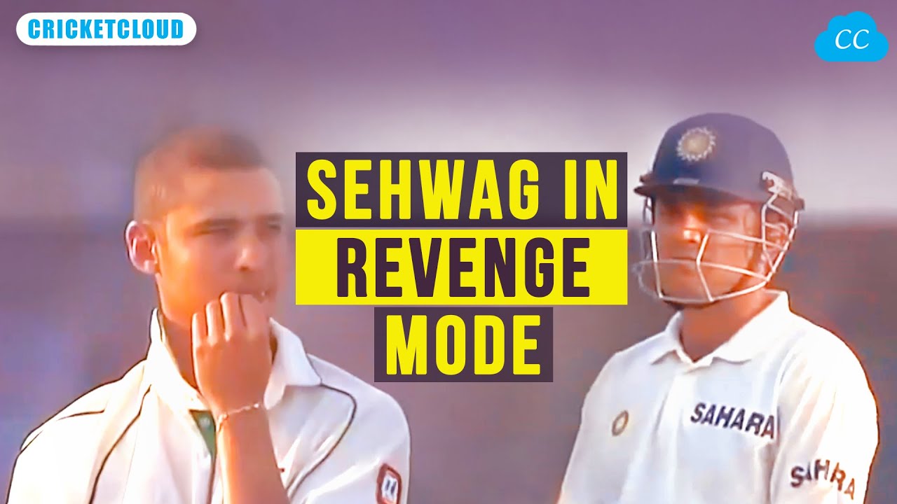 Sehwag in Revenge Mode &ndash; If You Poke Him, He Will break all Test Rules !!