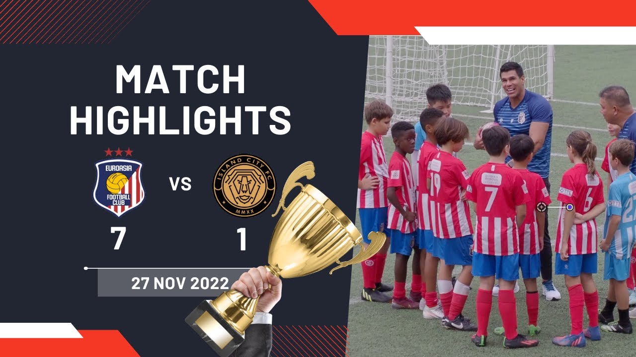 EXTENDED HIGHLIGHTS EuroAsia FC1 vs Island City FCB | 27 Nov 2022 | ⚽️ JSSL National League