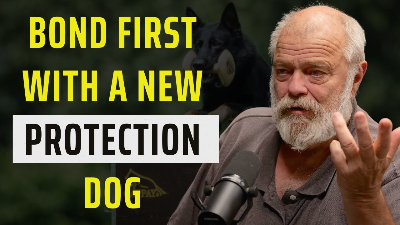Bond First with a New Protection Dog - For Personal Protection and Law Enforcement