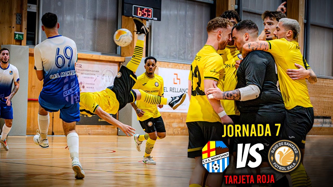 El Mejor Gol del Año 🤯 *Partido Tenso y Expulsión* Jornada 7 - Montsant 