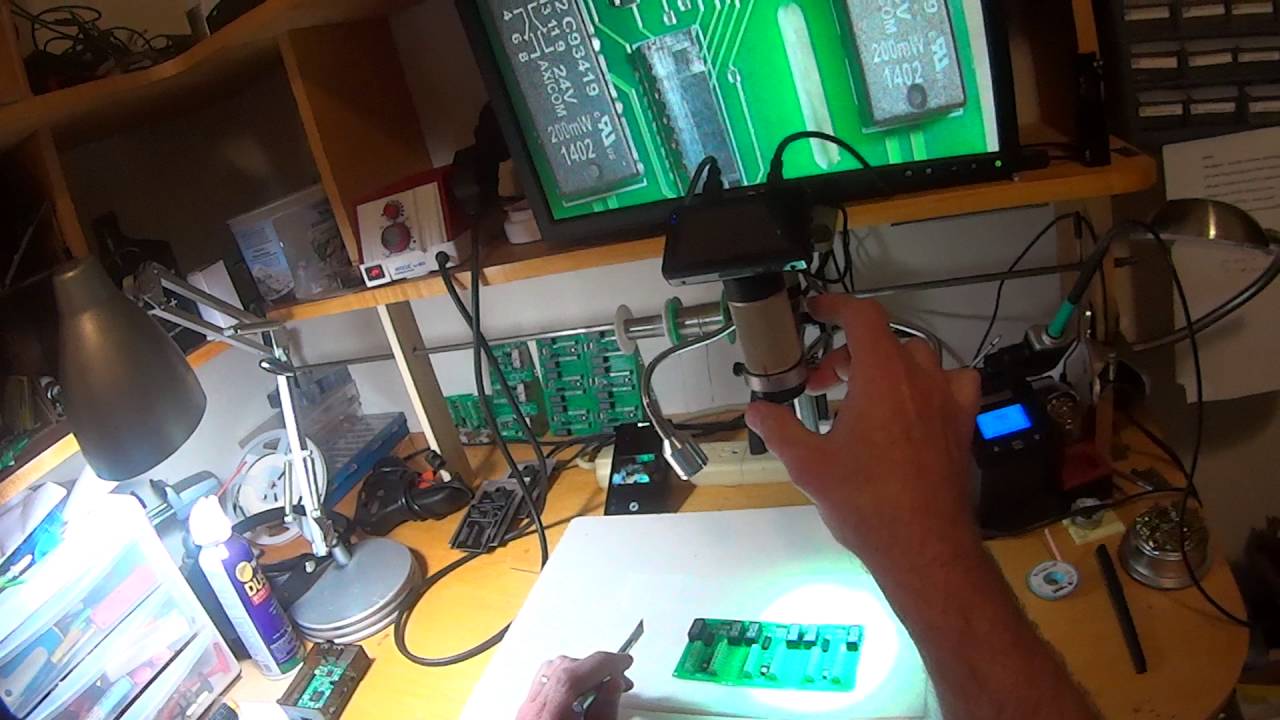 X-ray vision with Andonstar ADSM-201 microscope