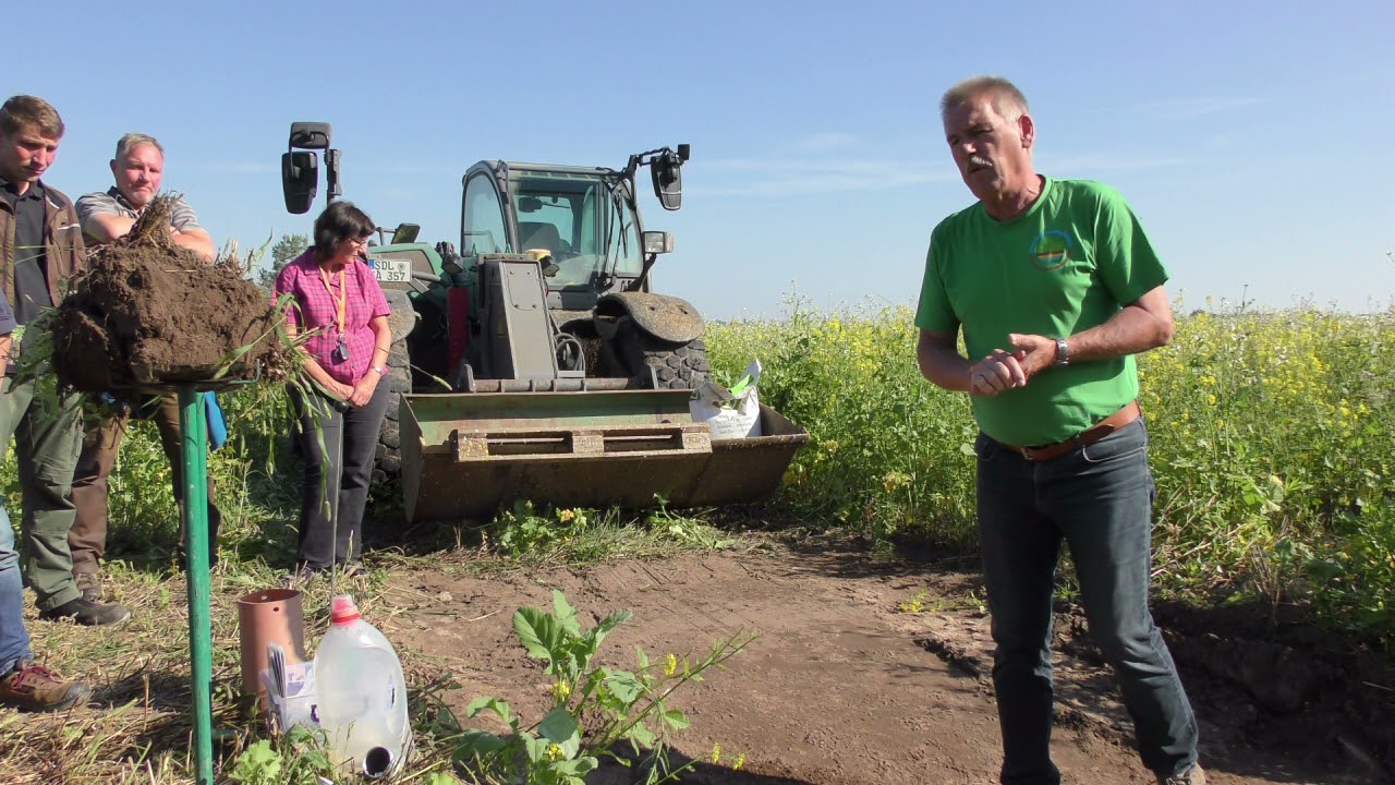 DSV Bodenrundreise 2021 - Bodenprofil mit Christoph Felgentreu