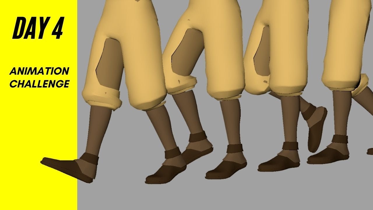 Avatar Progressive Walk Animation in Maya | 28 Animation Challenge - Day 4