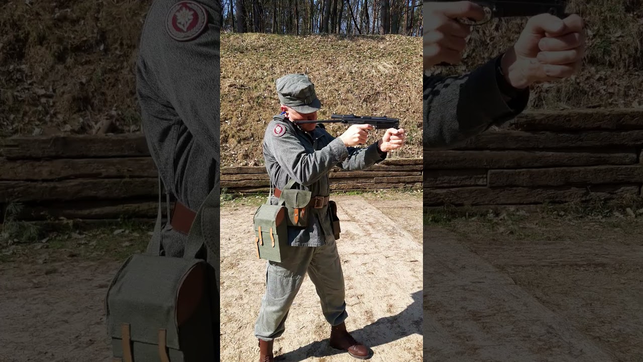 Zmech strzela z RAK, d-ca plutonu,1986, bat zmechanizowany, 5 Podhalańska Bryg WOW