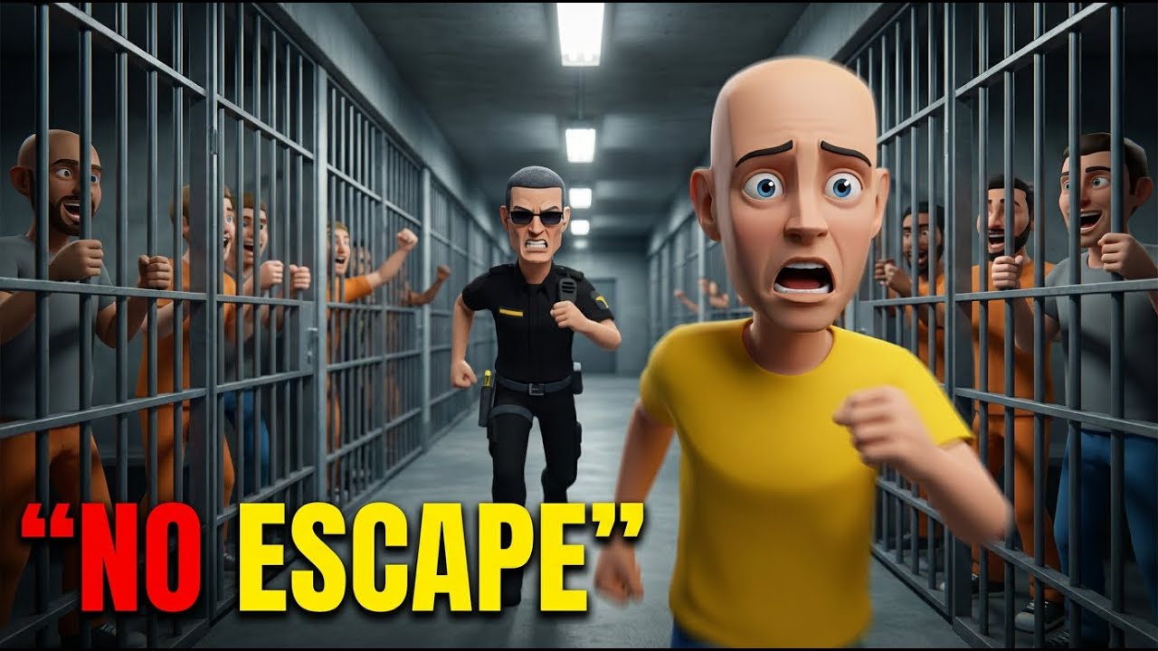 Classic Caillou tries to Escapes Jail/  Caught/ Grounded S3 EP97
