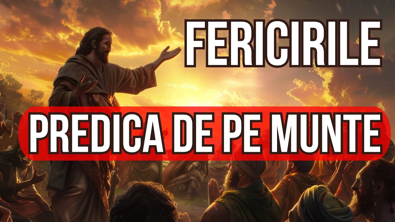 Predica de pe Munte | Fericirile | Apostolii sunt sarea pamantului | Iubirea de vrajmasi
