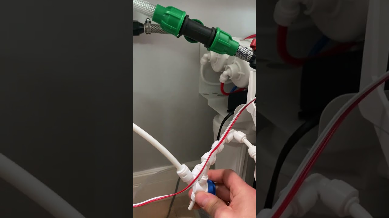 Filtracja wody w akwarium za pomocą odwr&oacute;conej osmozy