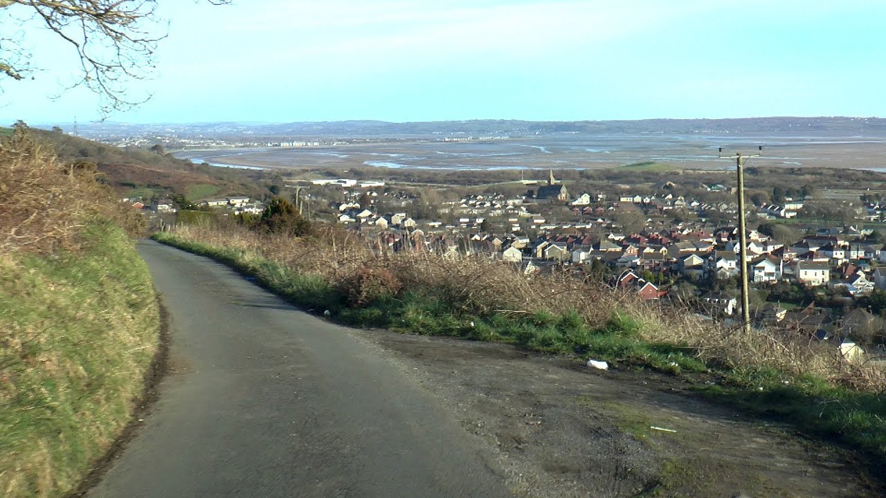 Cliff Terrace to the 'Lookout' by car 07/03/2014