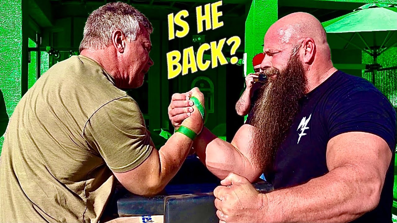 ARM WRESTLING JOHN BRZENK! *All Matches +Derek Smith & Team
