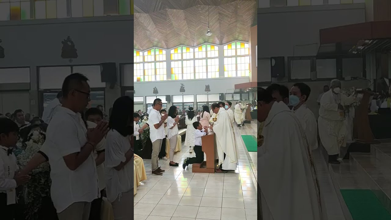 Penerimaan Komuni Pertama (HR Tubuh dan Darah Kristus) - Minggu, 22 Juni 2025 - Katedral Purwokerto