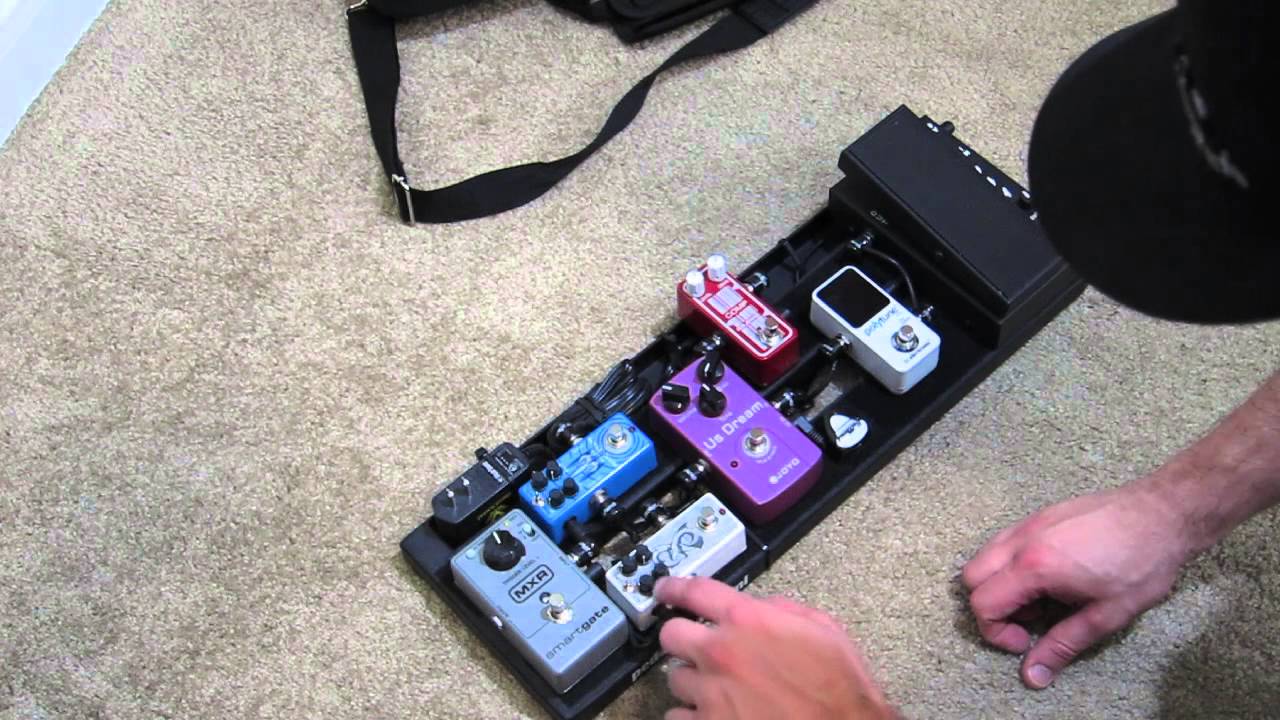 My Mini Pedaltrain Pedalboard (Non-Demo Walkthrough)