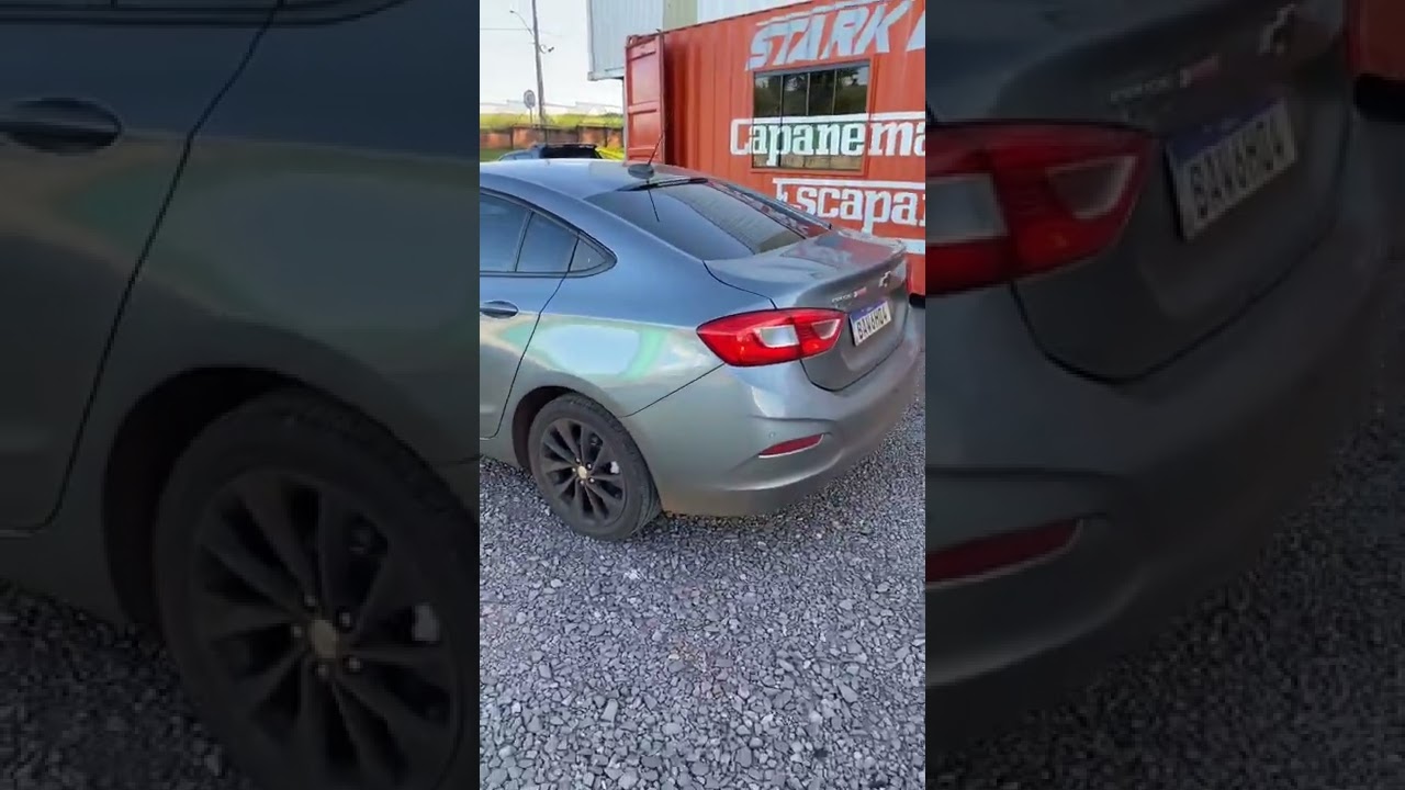 Cruze turbo com Difusor de escapamento