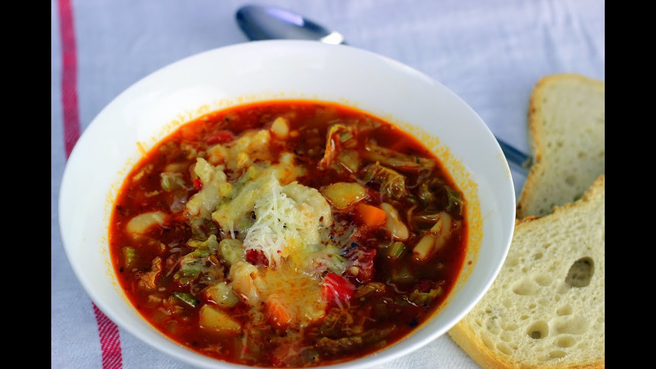 Włoska Zupa Minestrone