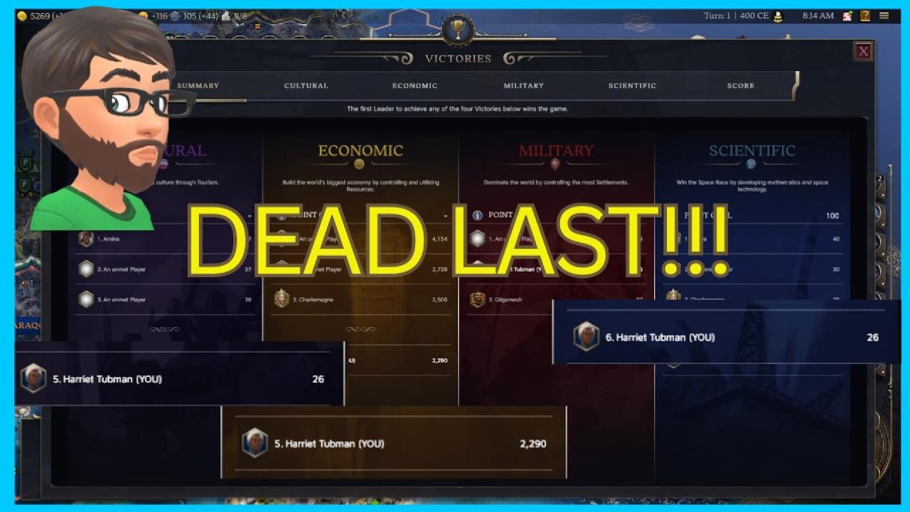 У нас БОЛЬШИЕ неприятности &mdash; Civ 7 Табмен