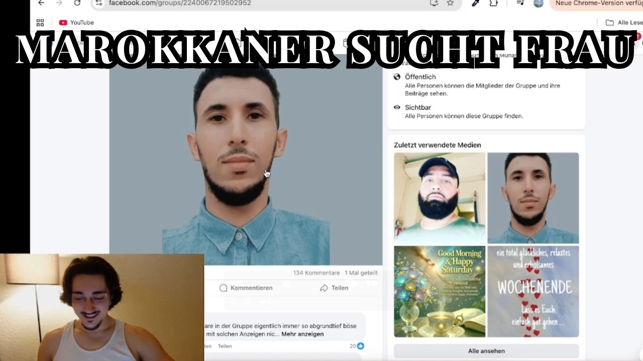 REAKTION: Die meisten lachen über diesen Mann. Ich nicht. Schau warum.