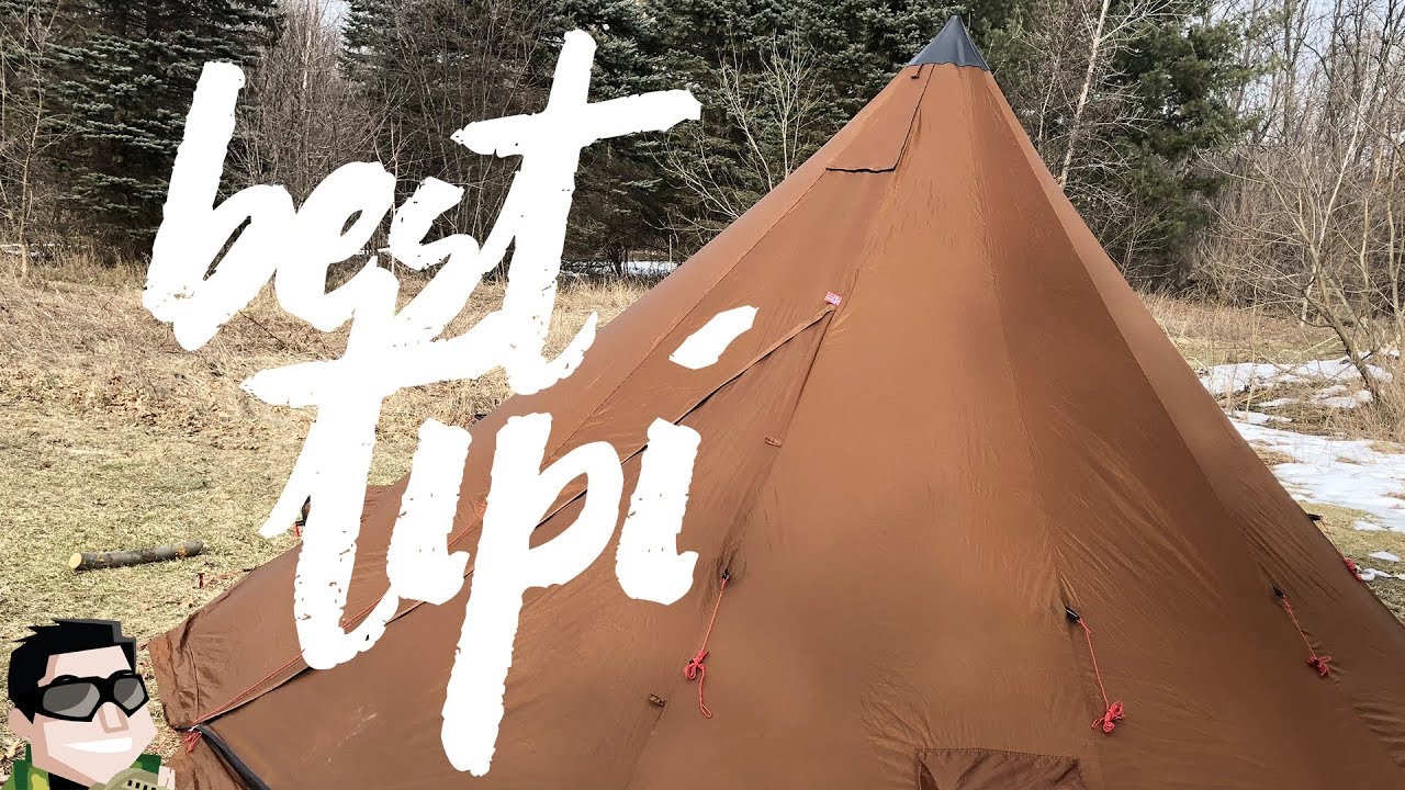 Winter Camping in a Hot Tent w/ NorTent Tipi 6 & Wood Stove