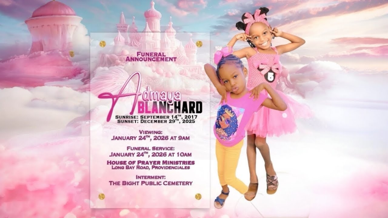 A Celebration of praise and Thanksgiving for the life of Admaya Blanchard Saturday 24th January 2026