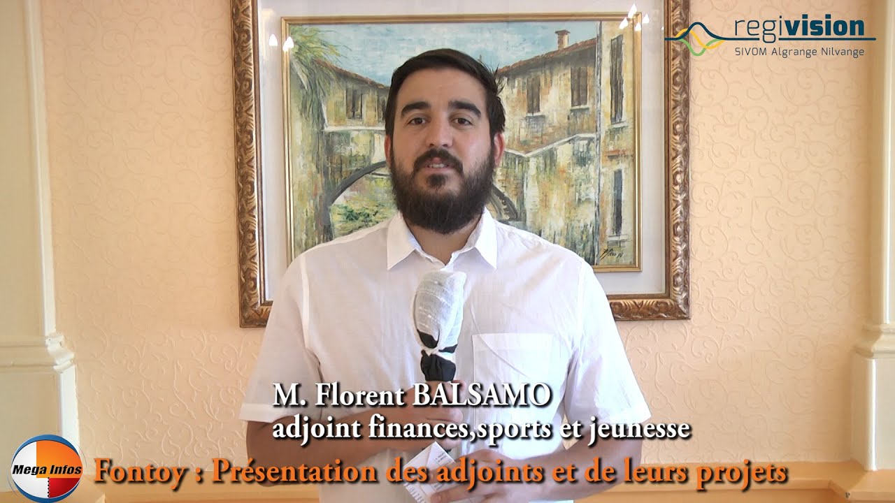 regivision: Présentation des adjoints  : M. Florent BALSAMO