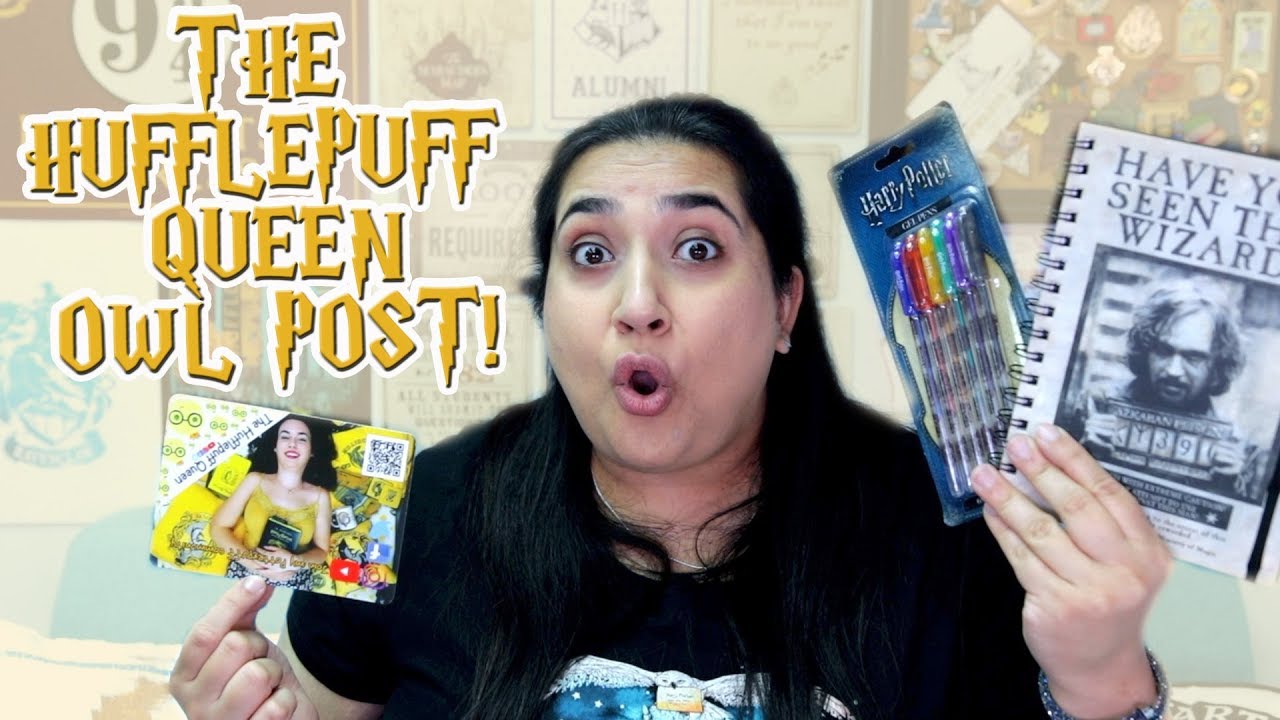 YOU WILL NEVER BELIEVE WHAT THE HUFFLEPUFF QUEEN SENT ME!