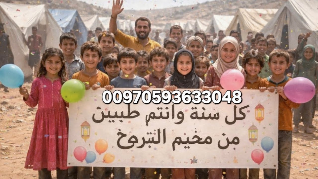 من غــــزة كل سنه وانتم طيبين تقبل الله منا ومنكم صالح الأعمال - 00970593633048