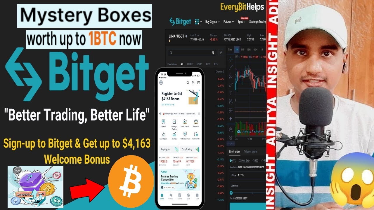 💥Bitget Exchange Review !🚀Get Mystery Boxes worth up to 1 BTC🔥 How to Use on Bitget Exchange & News?