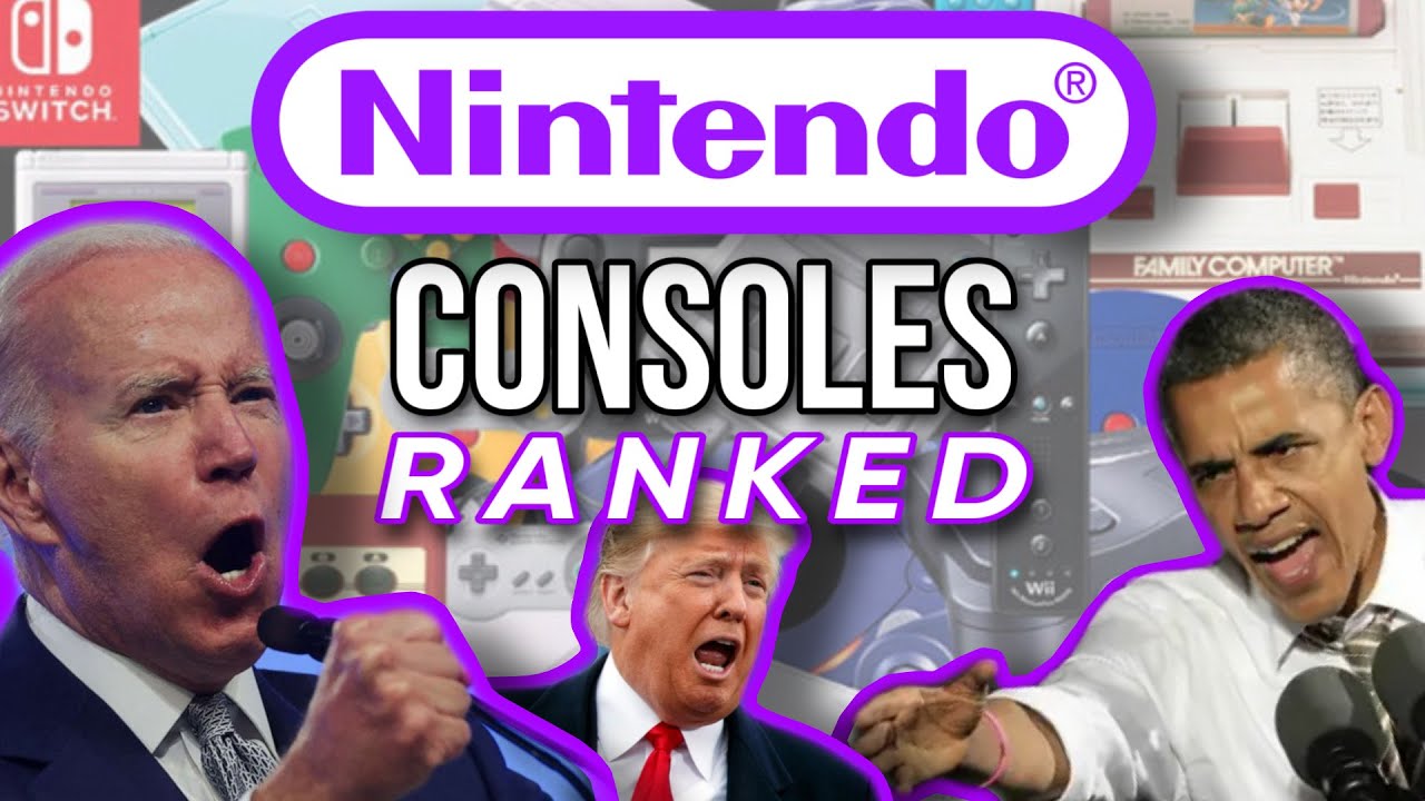 Biden, Trump & Obama Finish Their Nintendo Tier List