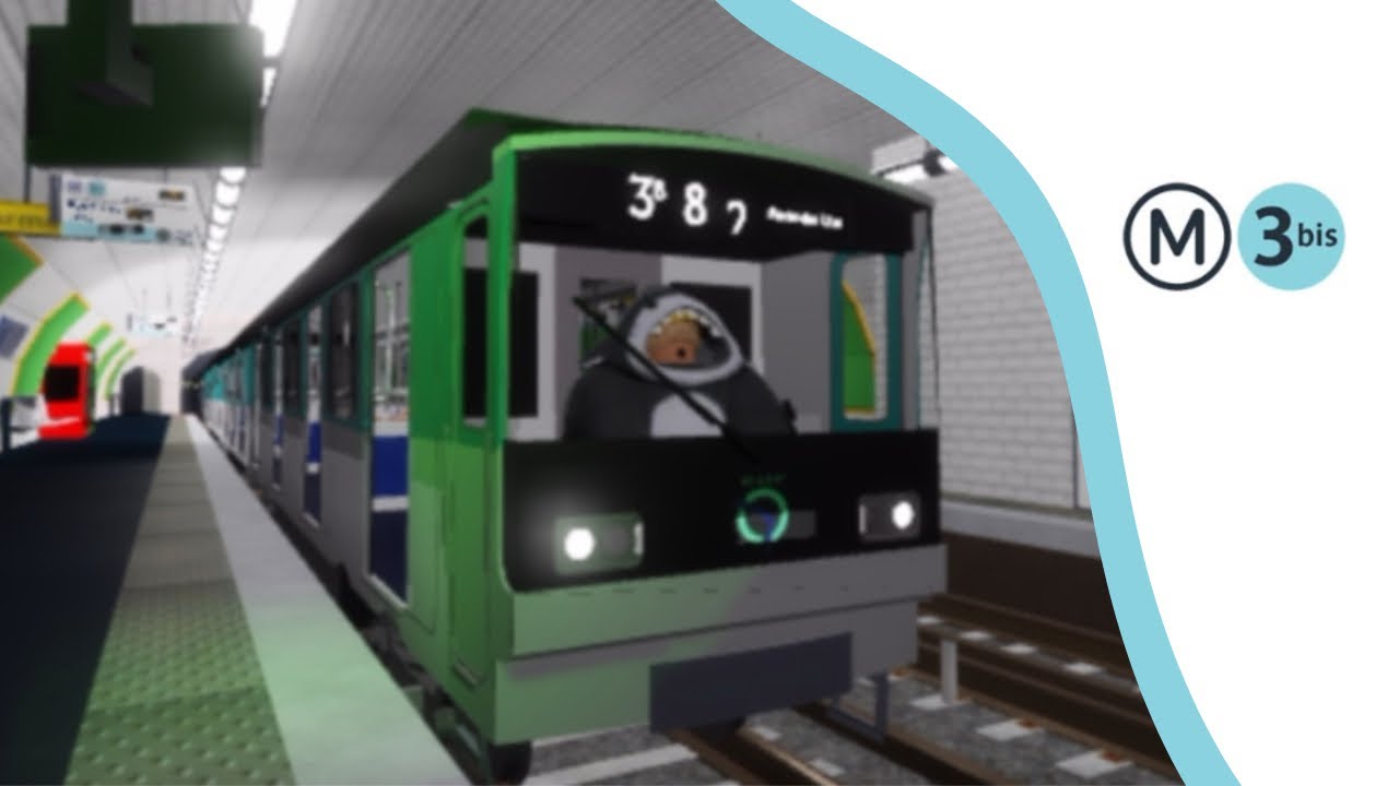 Ligne : 3 bis | jeux : ligne 3 bis du métro parisien (lien en description)