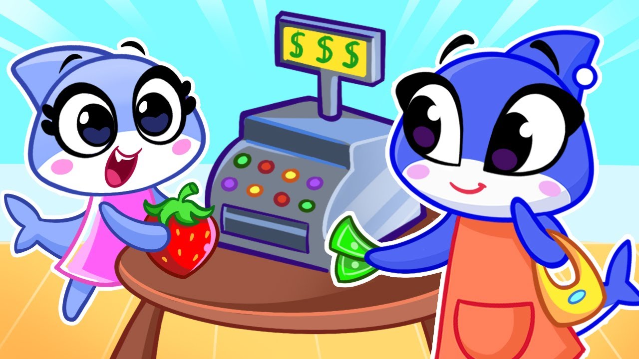 Diversión en el Centro Comercial 😄 | Caricaturas de Sharky y Sparky