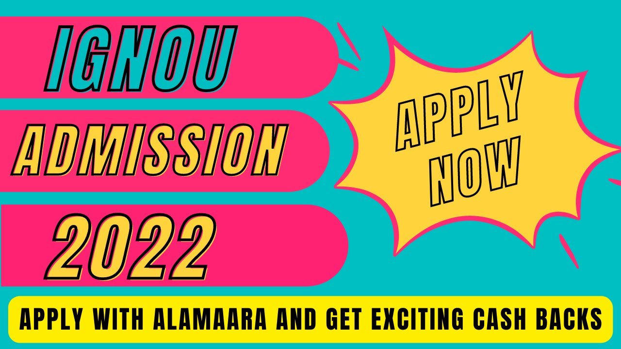 IGNOU Admission 2022 | Apply Now | JANUARY 2022 PROSPECTUS |