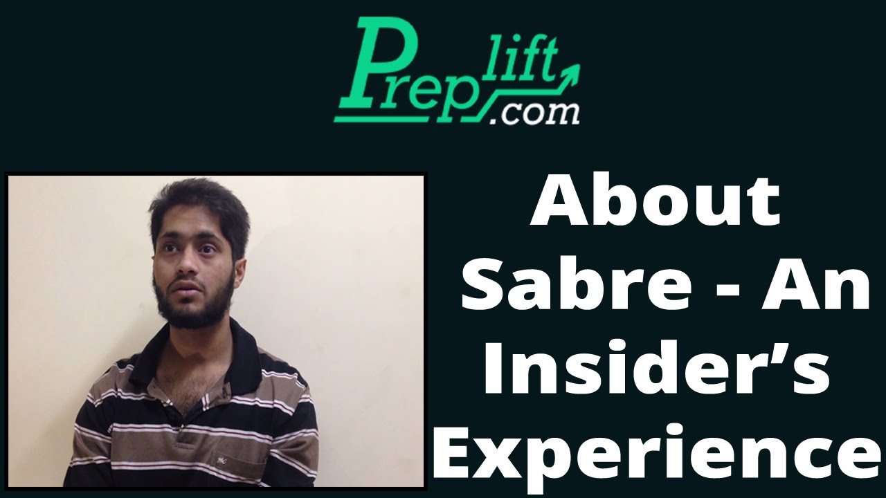 About Sabre - An Insider's Experience